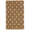 Soumak Jute Rug Beige Brown 5X8 Hand Knotted Geometric Design